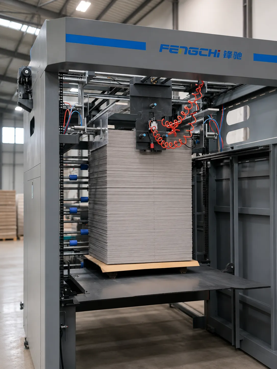 Automatic feeder line
